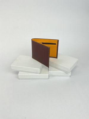 PETITE MAROQUINERIE - PORTEFEUILLE Modèle Safran + Sauvage