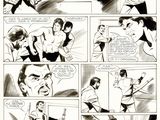 dessins originaux tirés de la bande dessinée « Les aventures de Batman et Robin »