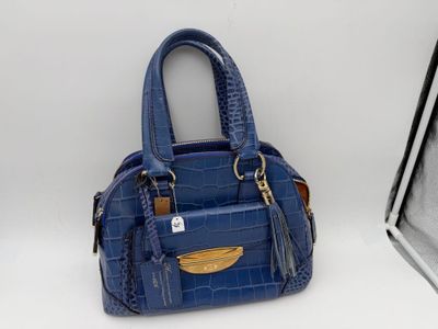 LANCEL PARIS: sac à main ADJANI à deux anses en cuir façon a…