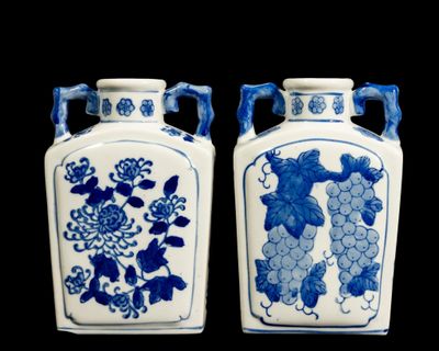 Paire de vases chinois, 19e-20e siècles