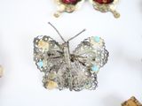 a butterfly that is sitting on top of a table