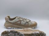 the soles of a pair of shoes on a white background