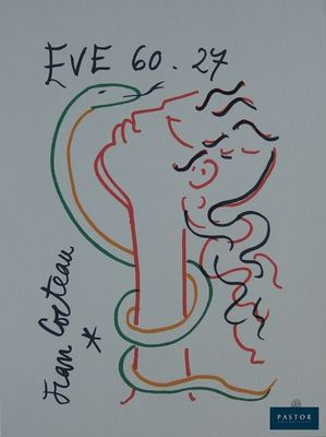 une photo d'une affiche sur laquelle figure le dessin d'un poing