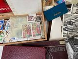 many different types of stamps in a box