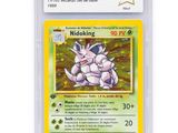 a card with a picture of a pokemon character on it