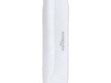 an image of a close up of a toothbrush on a white background