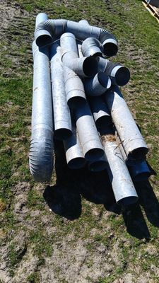 TVA RECUPERABLE SUR CE LOT Ensemble de tuyaux diamètre 155