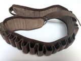 a brown belt with a bunch of brown belts attached to it