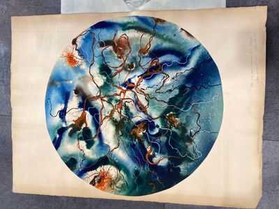 une image d'un tableau sur une feuille de papier