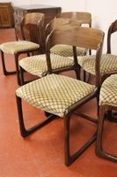 BAUMANN Suite de six chaises modèle Bémol ou dit "Traîneau" … (photo 2)