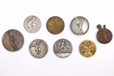 six silver and gold medals of the olympic games