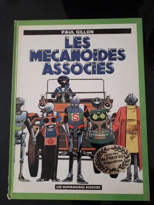 la couverture du livre *Les Mécanides associés* de Paul Gillon