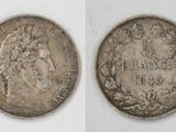 two different sides of a coin with a woman ' s head on it