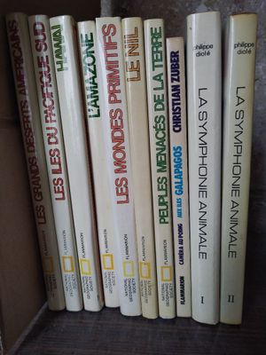 beaucoup de livres qui traînent sur une étagère