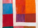 an image of a painting with multiple colors of squares on it