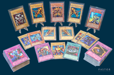 a lot of cards that are on a table