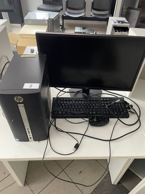 PC: écran DELL + UC HP. Vendu en l'état