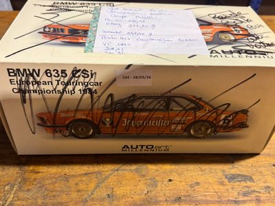 MODELE REDUIT BMW 635 CSI - AUTO ART - Photo 1