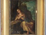 une image d'un tableau représentant une femme avec un oiseau dans la main