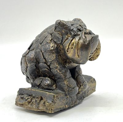 Camilo OTERO (1932-2005). Bulldog assis.