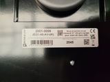 a picture of a close up of a button with a barcode on it
