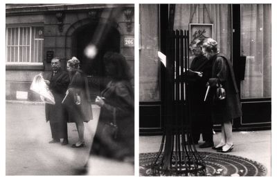 Photographe inconnu. Lot de deux photographies de Jean-Paul …