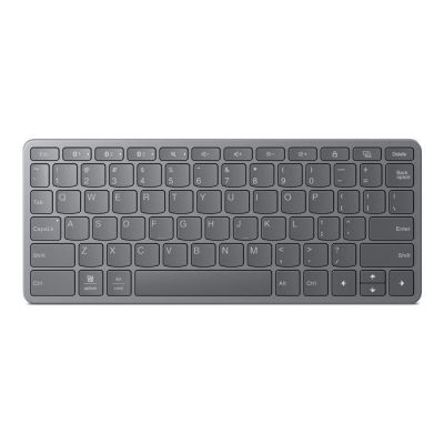 a close up of a keyboard on a white surface