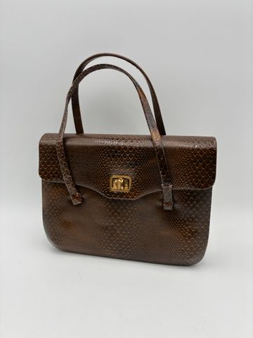 Petit sac façon serpent 