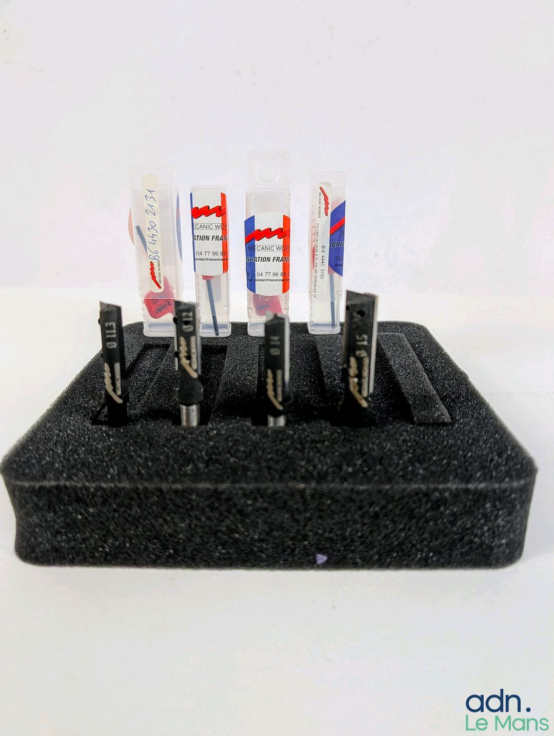 Lot de 4 porte-outils de défonçage à plaquettes réversibles …