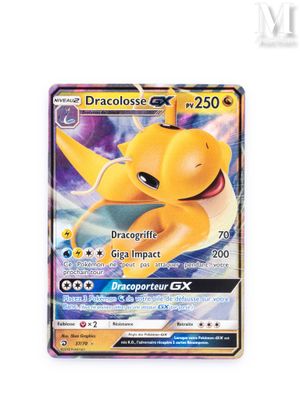 a close up of a pokemon card on a white background