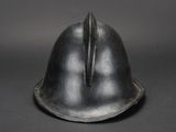 a helmet that is sitting on top of a table