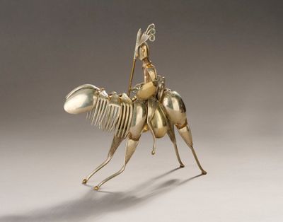 Gérard BOUVIER (né en 1942) Don Quichotte 1993 - Photo 1