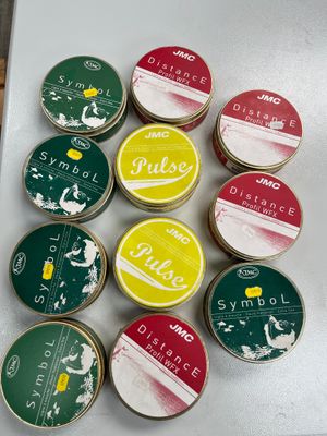 M7: lot de 11 soies JMC pour la pêche à la mouche, symbol, d…