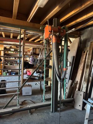 1 scie à panneaux (sans marque apparente) moteur électrique …