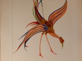 a picture of a picture of a bird of paradise