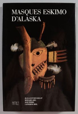 la couverture du livre « Masques esquimaux d'Alaska »