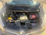 the engine of a car with its hood open and the hood open
