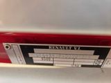 a close up of a label on the back of a car