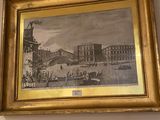 a picture of a painting hanging on the wall