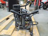 a picture of a forklift with a hose attached to it
