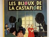 livre pour enfants français, « Les Bloux de la Castafore », sur une étagère