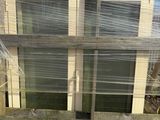 a picture of a house that has been wrapped in plastic