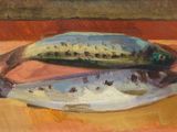 deux poissons posés sur une table