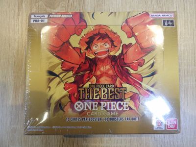ONE PIECE CART THE BEST 10 cartes par booster / 20 boosters par boite  - Photo 1