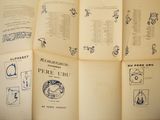 many pages from a book with drawings on them