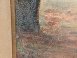 an image of a painting of a man sitting under a tree