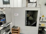 a machine that is sitting inside of a building