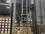 a picture of a large industrial elevator in a building