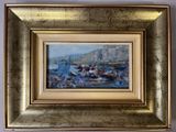 a picture of a painting hanging on a wall
