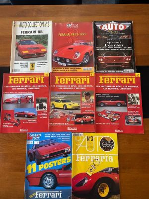 Livrets et catalogues FERRARI divers